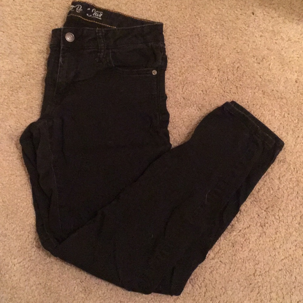 Old Navy rockstar black jeans